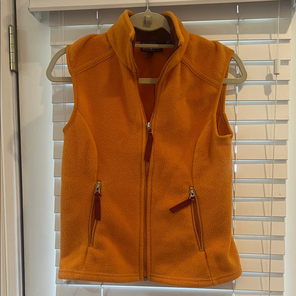 Patagonia Orange Women's Fleece Vest